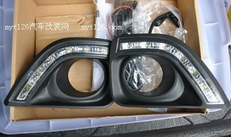 锐志风尚菁英版升级LED原装位日行灯图10 