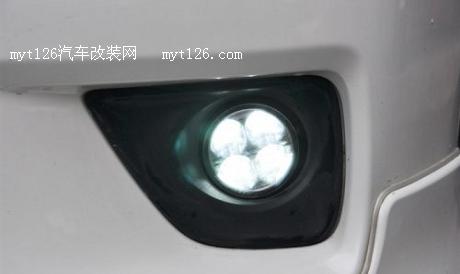 锐志风尚菁英版升级LED原装位日行灯图18 