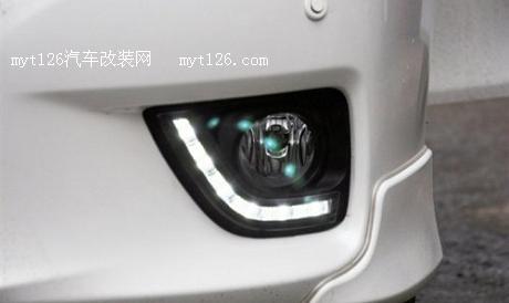 锐志风尚菁英版升级LED原装位日行灯图31 