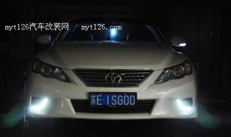 锐志风尚菁英版升级LED原装位日行灯图33 
