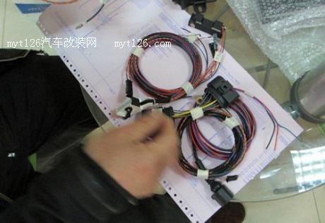 途观改原厂AFS随动转向氙气大灯