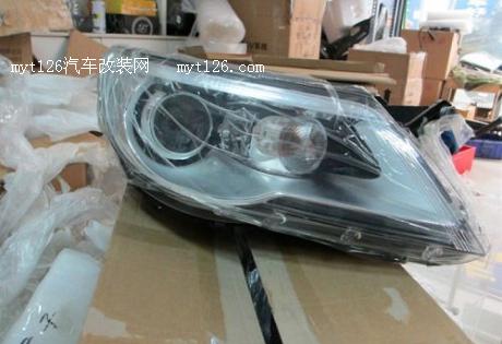 途观改原厂AFS随动转向氙气大灯