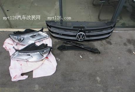 途观改原厂AFS随动转向氙气大灯