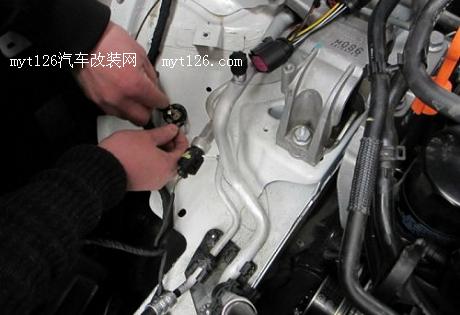 途观改原厂AFS随动转向氙气大灯