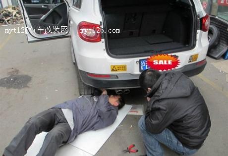 途观改原厂AFS随动转向氙气大灯