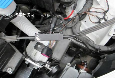 途观改原厂AFS随动转向氙气大灯
