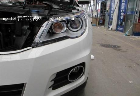 途观改原厂AFS随动转向氙气大灯