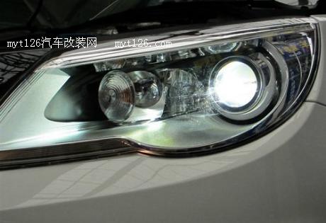 途观改原厂AFS随动转向氙气大灯