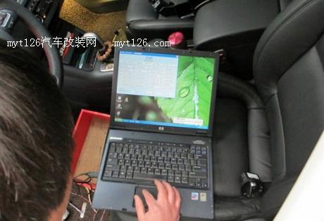 途观改原厂AFS随动转向氙气大灯