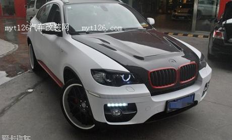 宝马X6改装碳纤维机盖及CGW排气 变身优雅贵族图8  