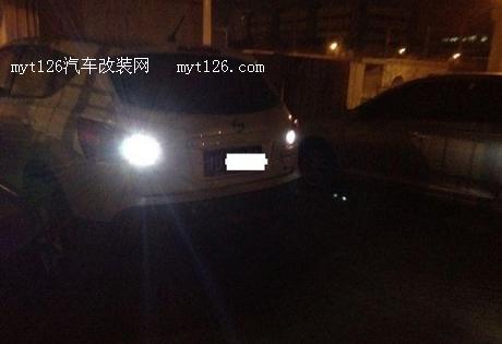 逍客改装G35透镜氙气大灯、升级MP5导航图20  