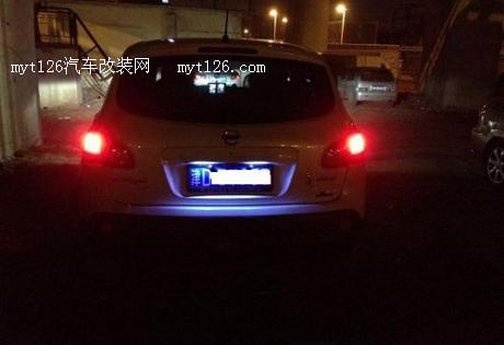 逍客改装G35透镜氙气大灯、升级MP5导航图21  