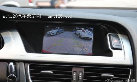 奥迪A4L加装倒车导航一体机图11  