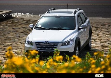 风神H30 CROSS白色天窗手动版提车报告 