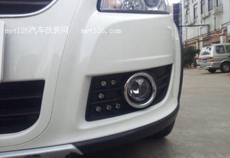 打造天语SX4动感日行灯 “U”形设计 