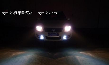 打造天语SX4动感日行灯 “U”形设计 