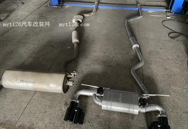 小二子升级Carmyth四出阀门中尾段排气记