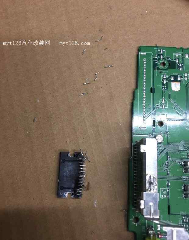 【自己动手】CD机磨机，改功放芯片tda7850