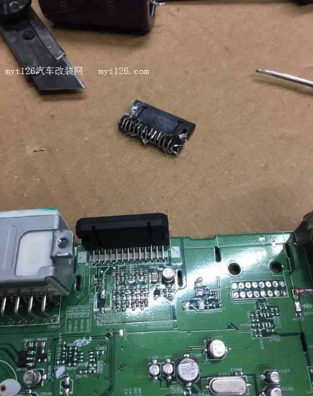 【自己动手】CD机磨机，改功放芯片tda7850