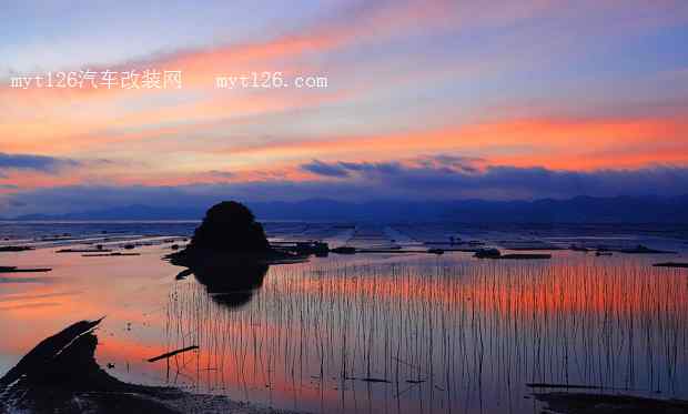 候潮汐追光影炎炎夏日自驾游霞浦